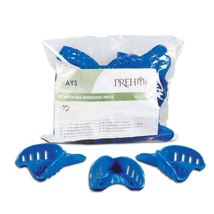 PREHMA Plastic Impression Tray ( BAG X 12 )